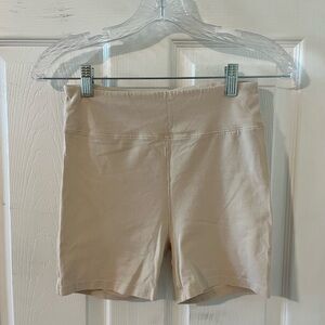 FP Movement by Free People Cream Bike Shorts
